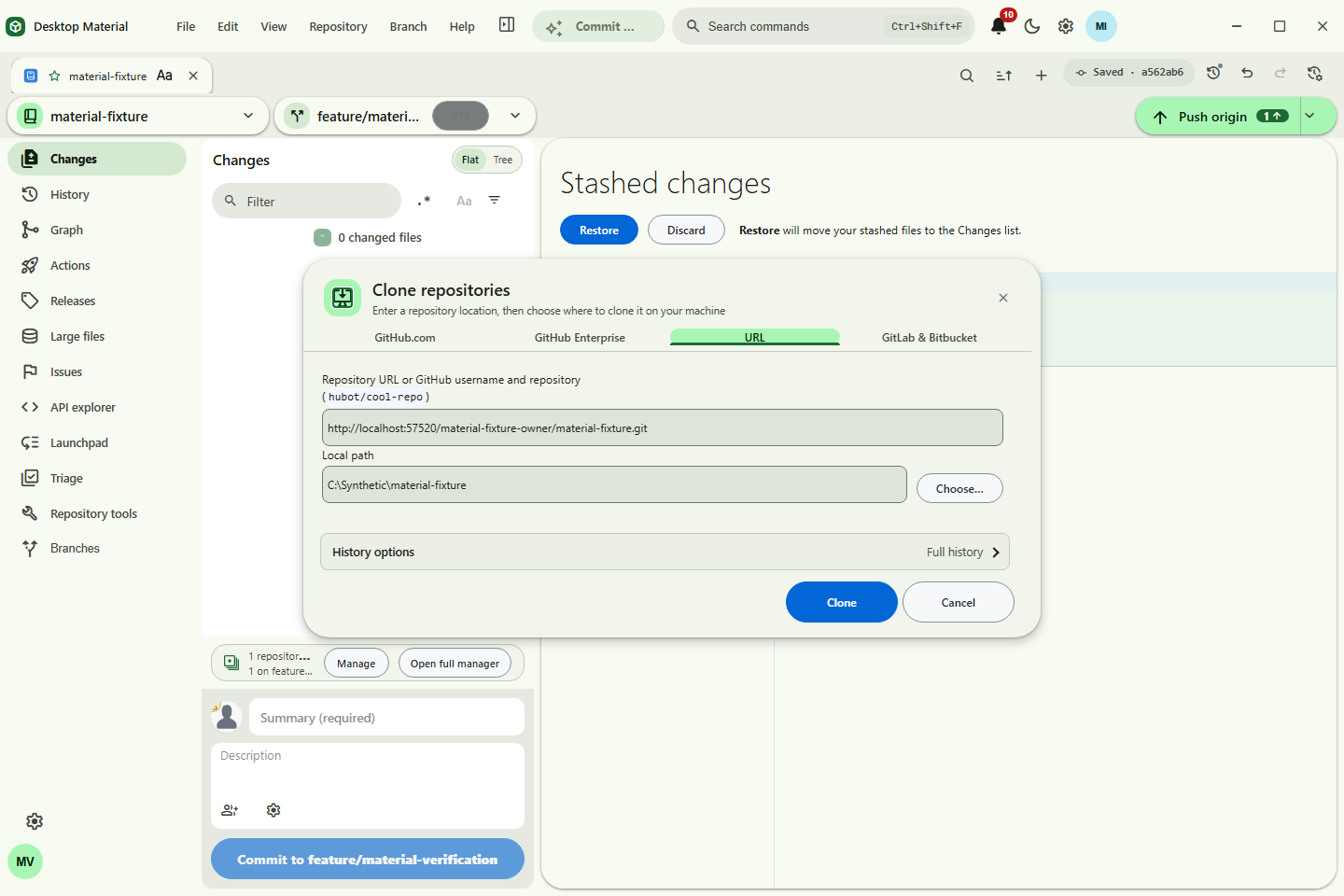 Exact-origin account fallback clone