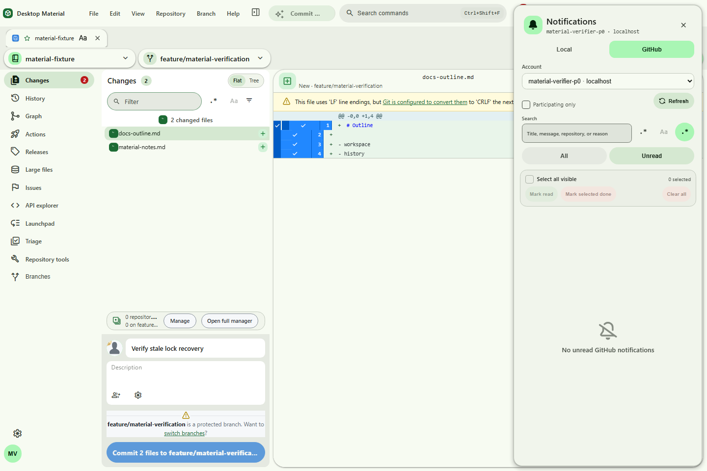GitHub notifications