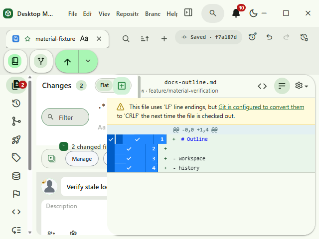 Responsive workspace without horizontal clipping