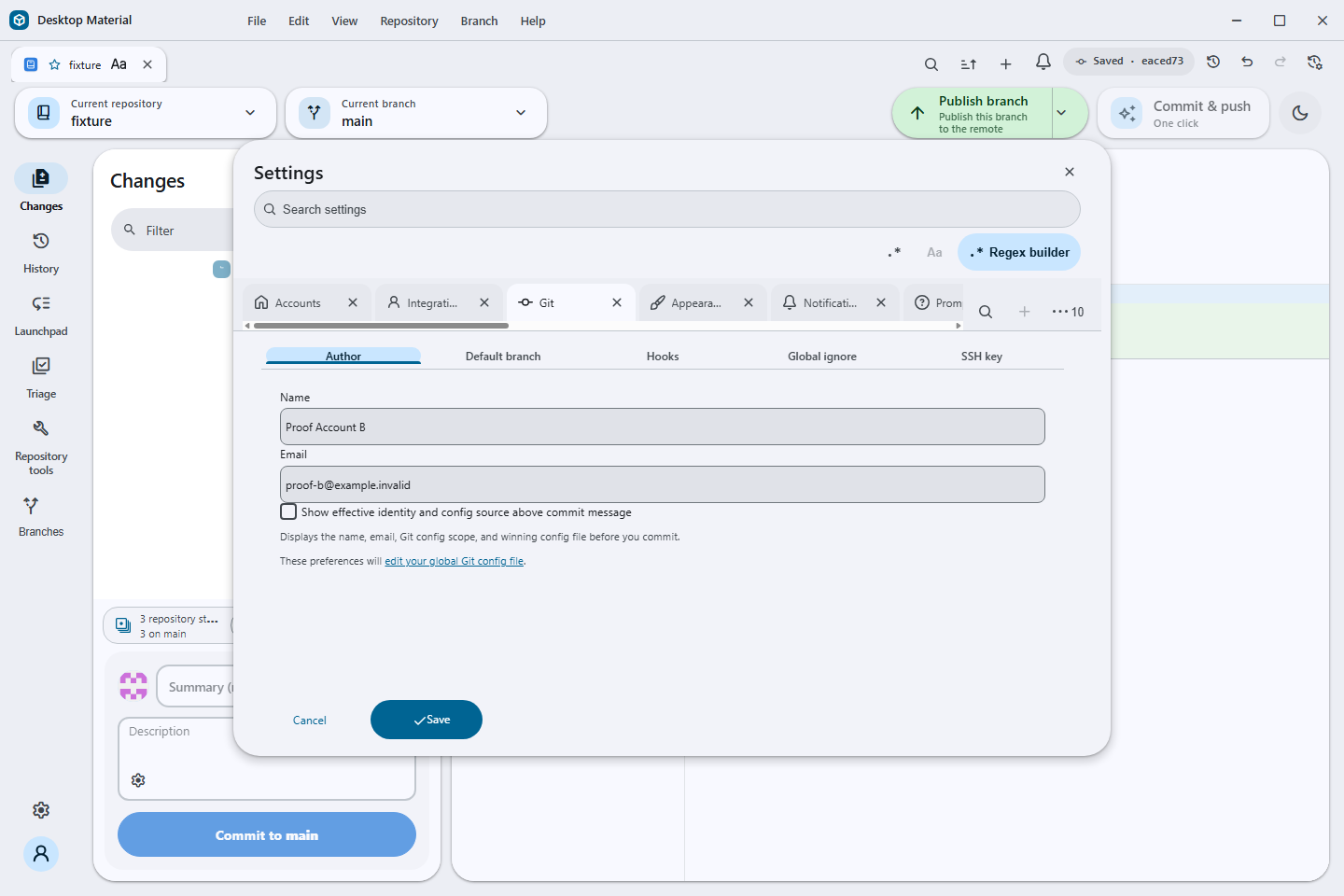 Global Settings with browser-style tabs, close actions, search, and overflow